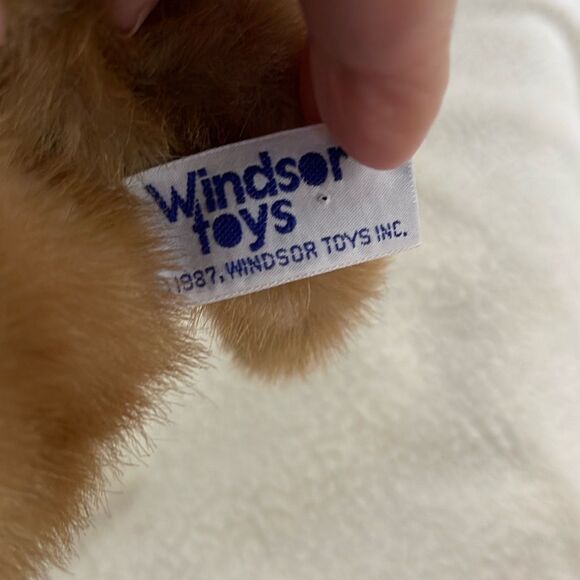 Vintage 1987 Windsor Shar Pei plush puppy 16” - Picture 6 of 9